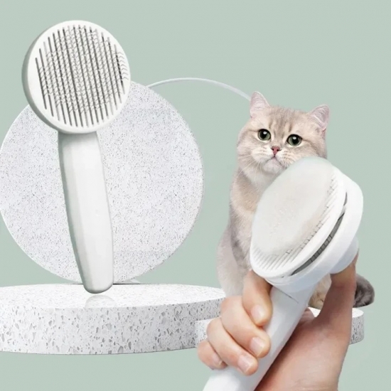 Cat Comb Hair Removal Pet Magic Comb One Click Flo